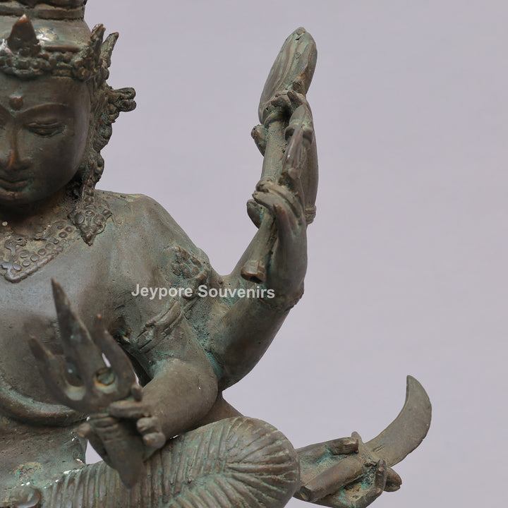 Handcrafted Dancing Brass Shiva Sculpture