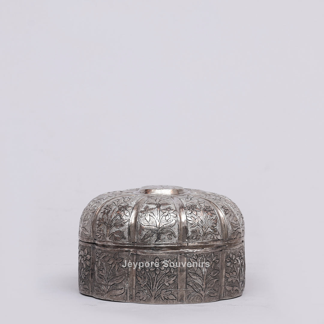 Handcrafted Silver Polished Multipurpose Storage Box