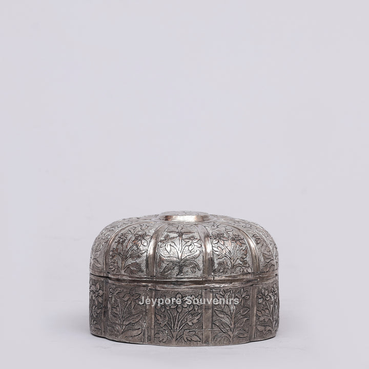 Handcrafted Silver Polished Multipurpose Storage Box