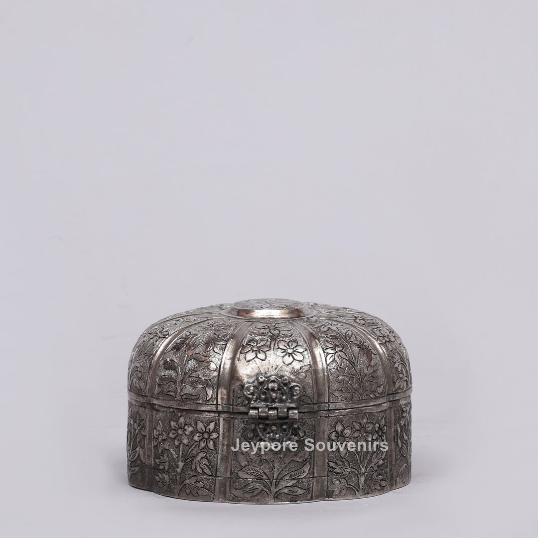 Handcrafted Silver Polished Multipurpose Storage Box
