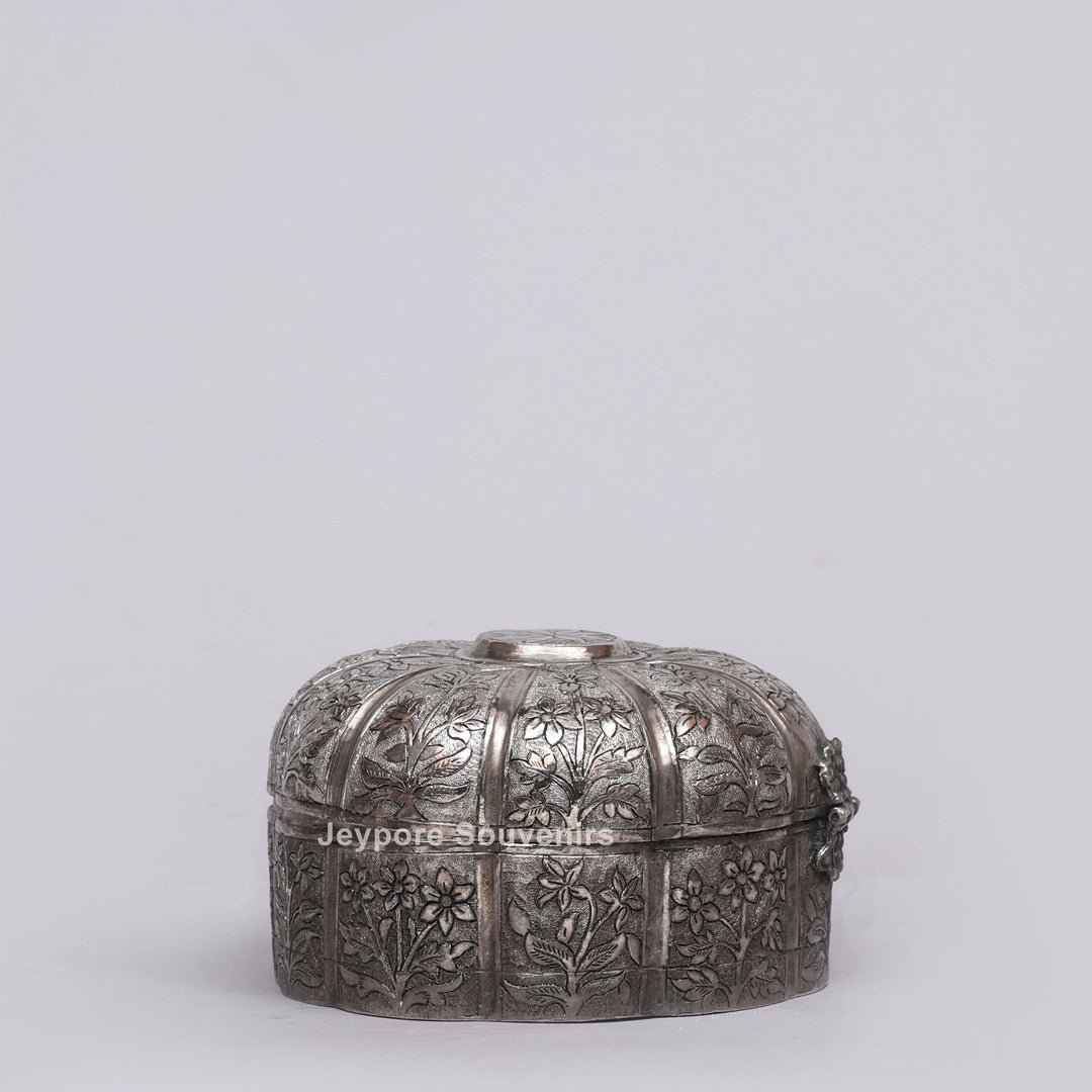 Handcrafted Silver Polished Multipurpose Storage Box