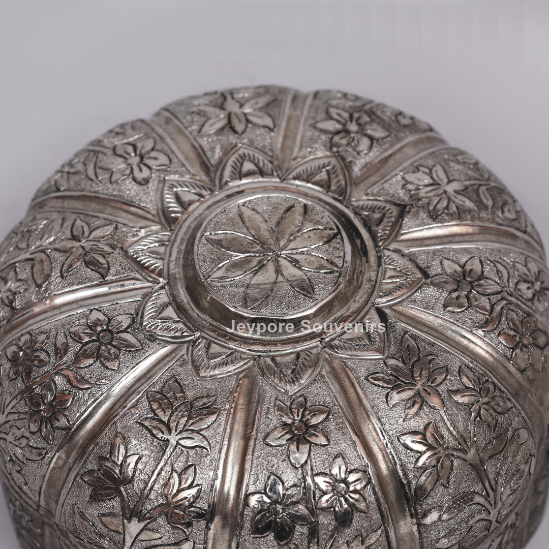Handcrafted Silver Polished Multipurpose Storage Box