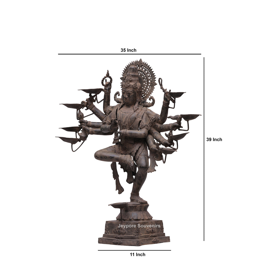 Dancing Goddess Bronze Sculpture