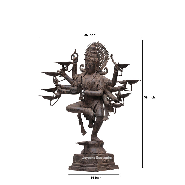 Dancing Goddess Bronze Sculpture