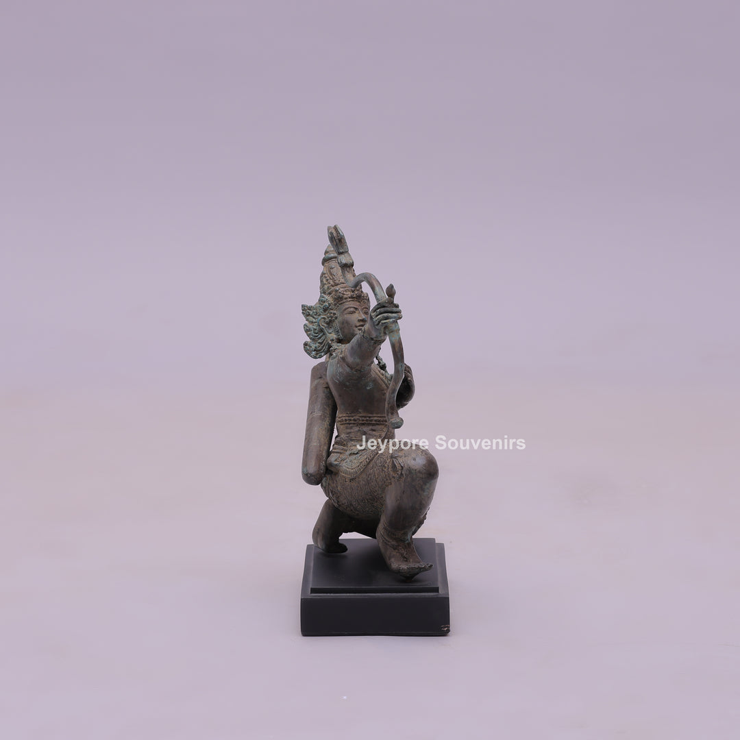 Lord Rama As A Master Archer - Bronze Sculpture