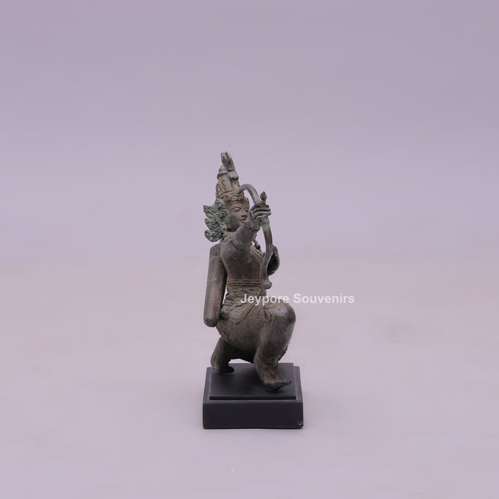 Lord Rama As A Master Archer - Bronze Sculpture