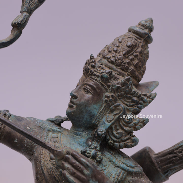 Lord Rama As A Master Archer - Bronze Sculpture