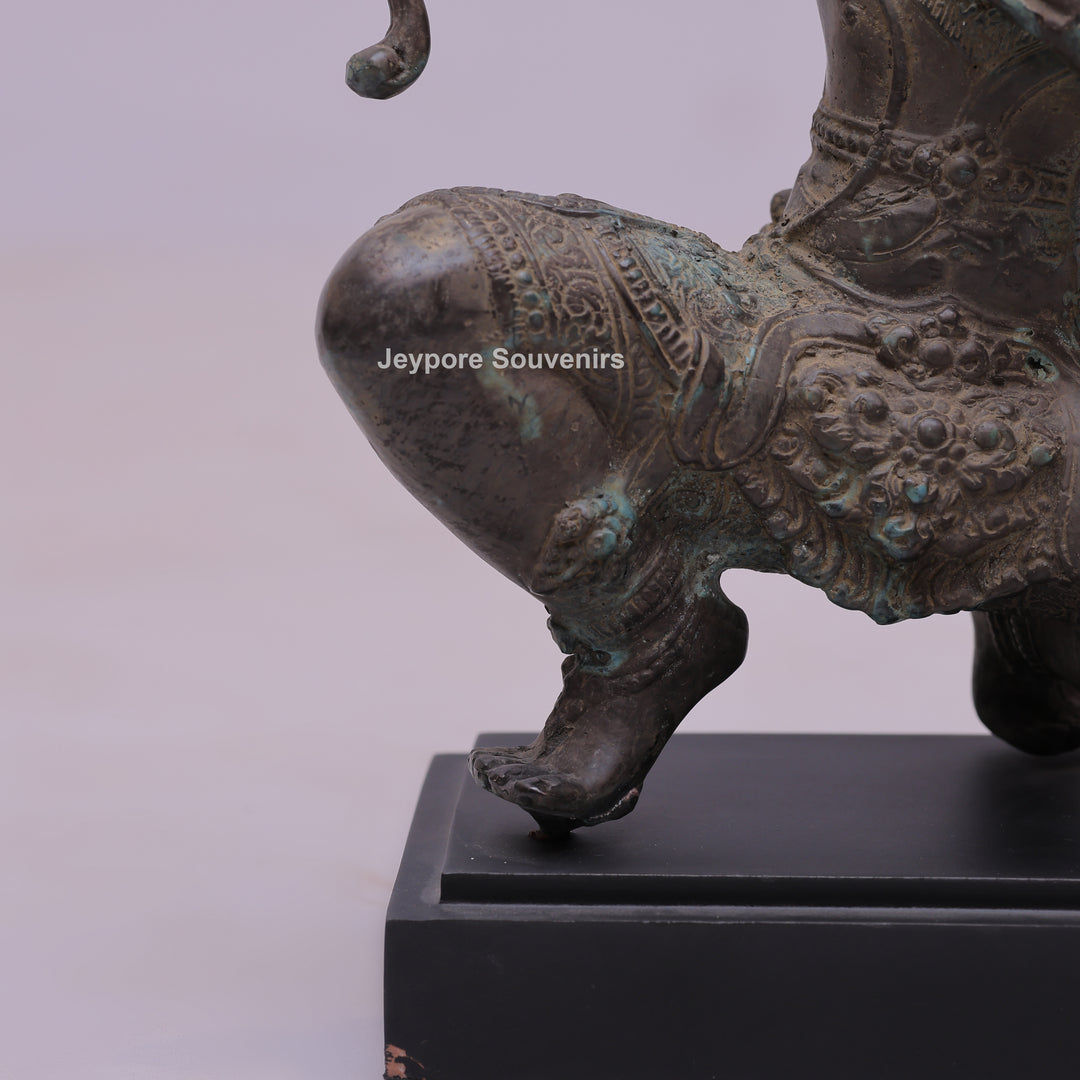 Lord Rama As A Master Archer - Bronze Sculpture