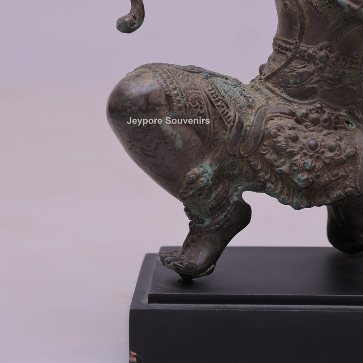 Lord Rama As A Master Archer - Bronze Sculpture