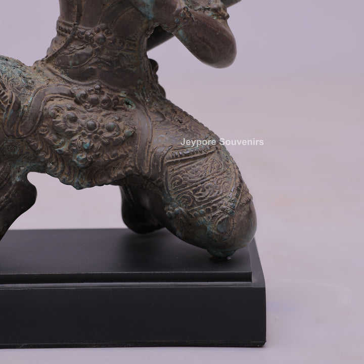 Lord Rama As A Master Archer - Bronze Sculpture
