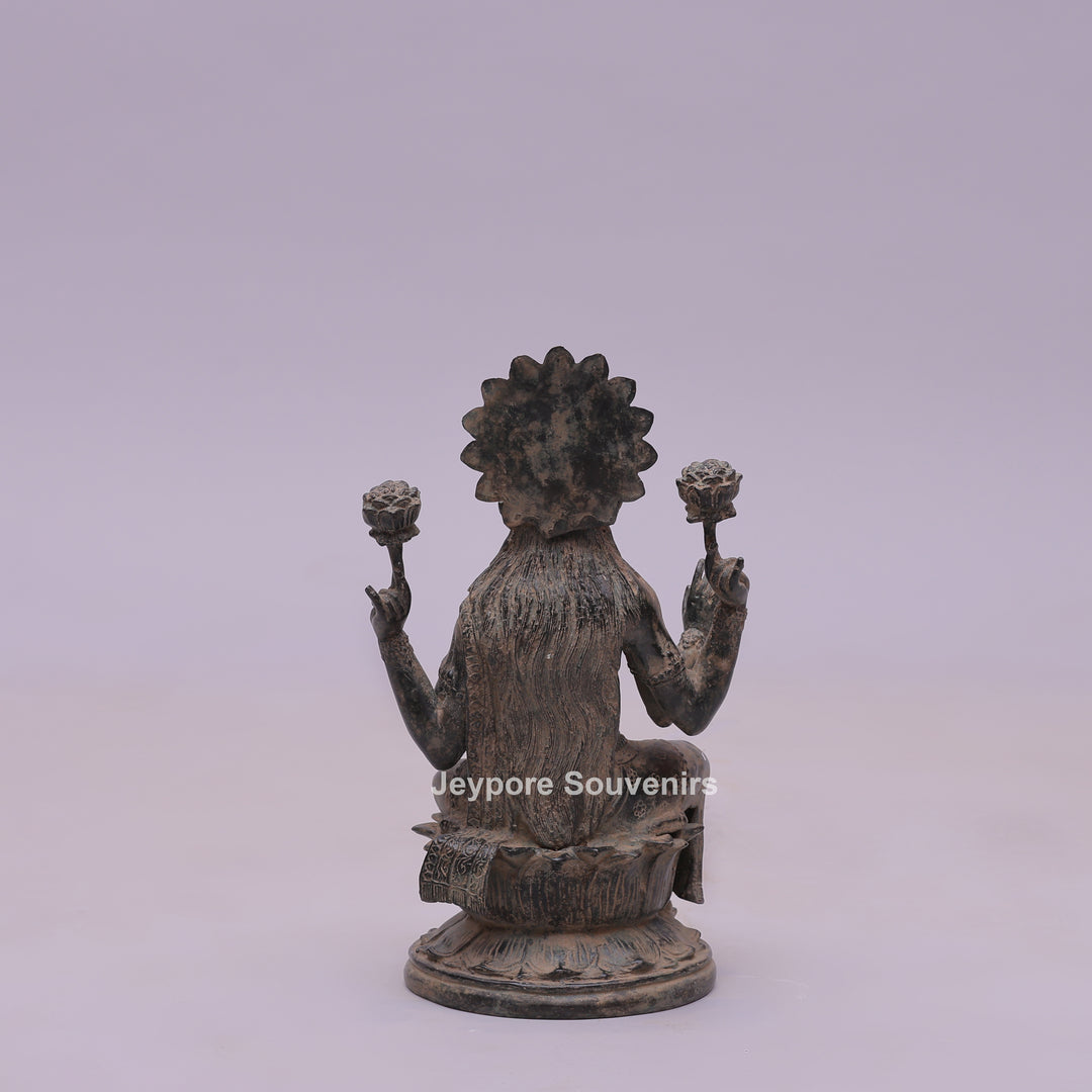 Goddess Lakshmi Bronze Statue