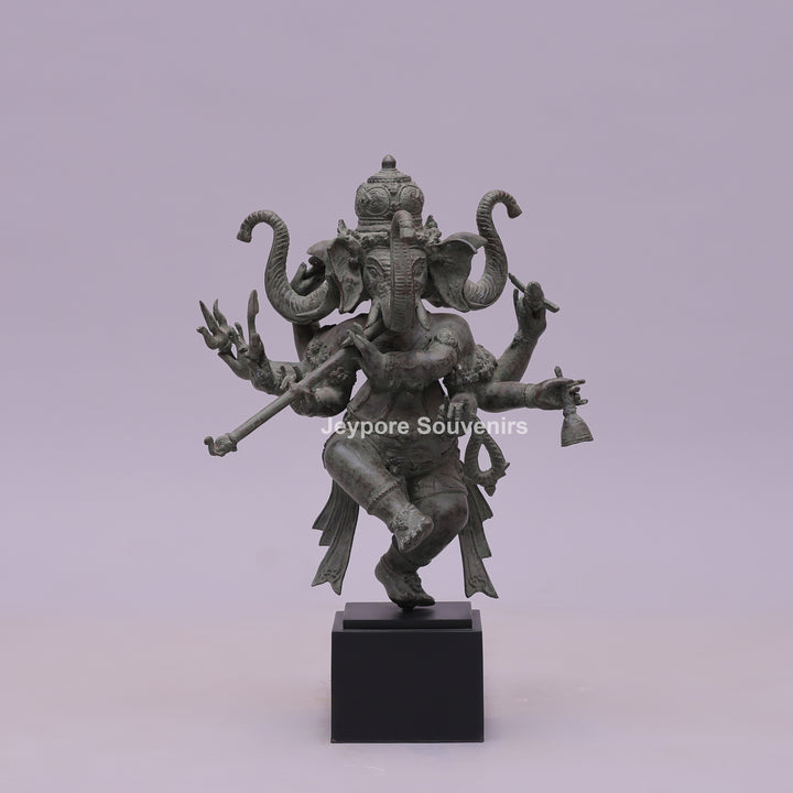 Ganesha Trimukthi Brass Statue