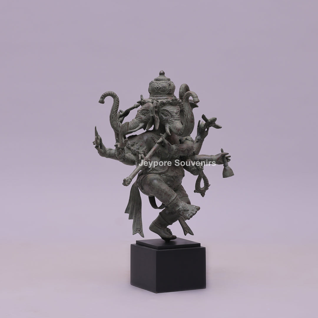 Ganesha Trimukthi Brass Statue