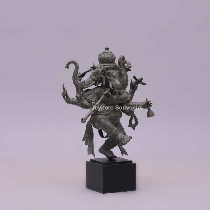 Ganesha Trimukthi Brass Statue