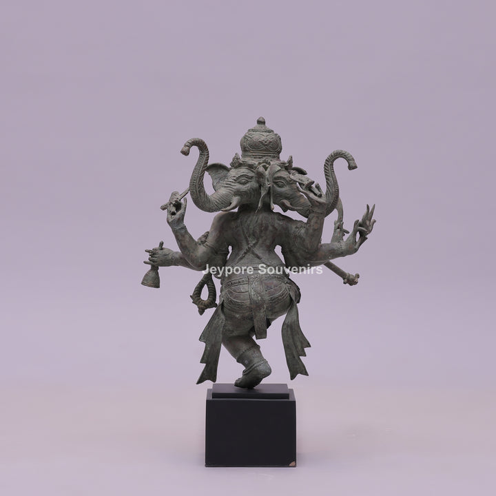 Ganesha Trimukthi Brass Statue
