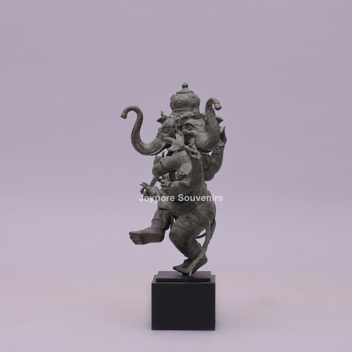 Ganesha Trimukthi Brass Statue