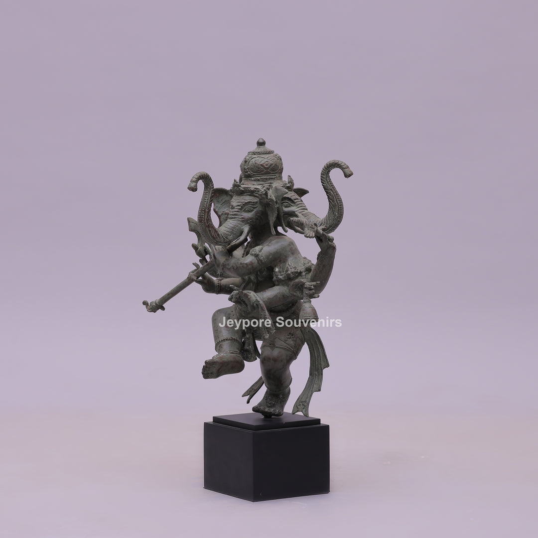 Ganesha Trimukthi Brass Statue