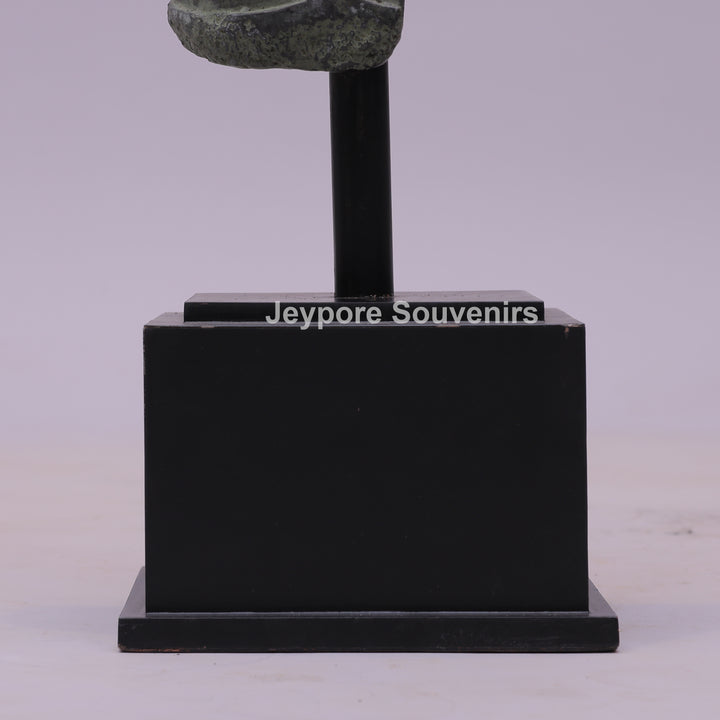 Balinese Buddha Bust Bronze Sculpture