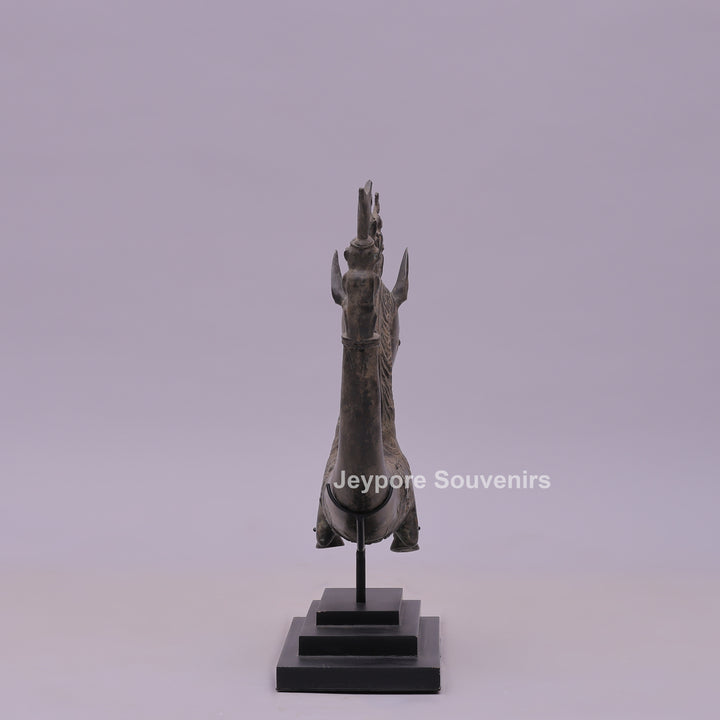 Naga Morsarang Sea Horse Bronze Statue