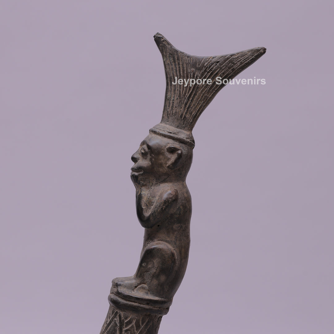 Naga Morsarang Sea Horse Bronze Statue