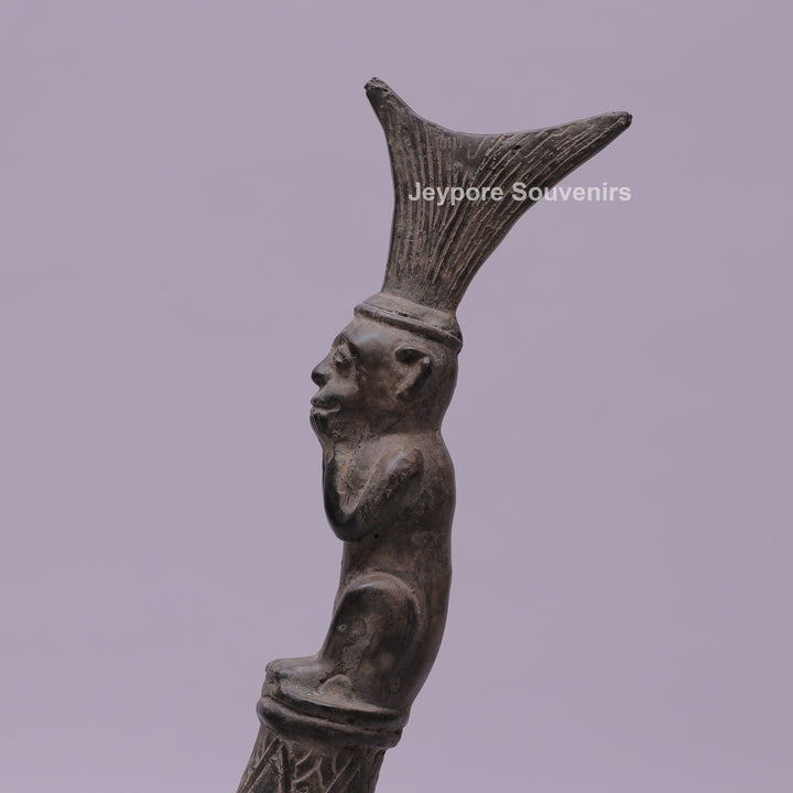 Naga Morsarang Sea Horse Bronze Statue