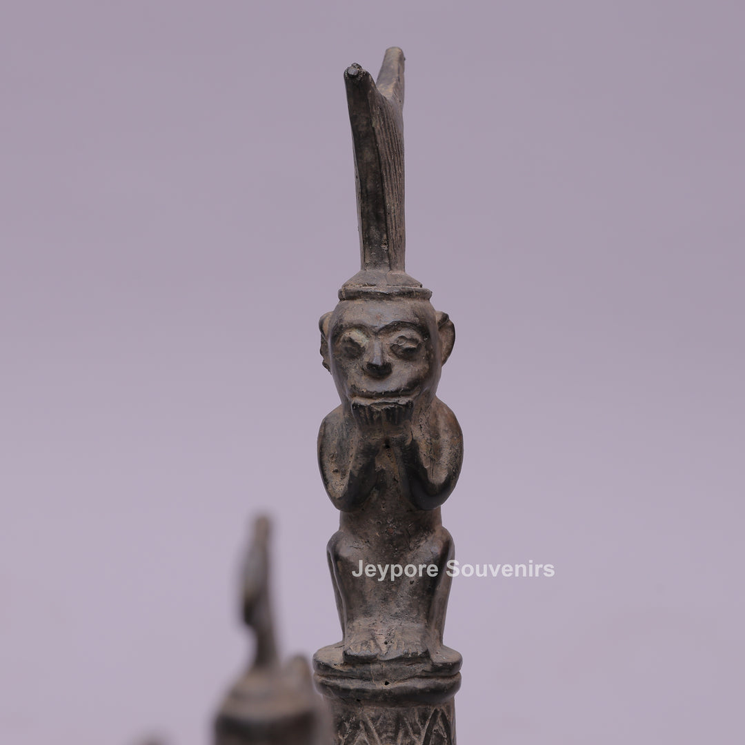 Naga Morsarang Sea Horse Bronze Statue