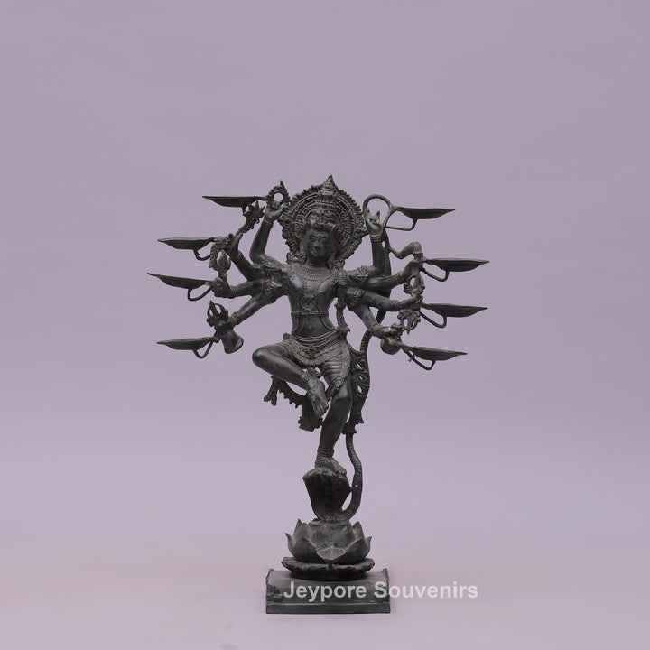 Tandava Lord Shiva Nataraja Bronze Sculpture