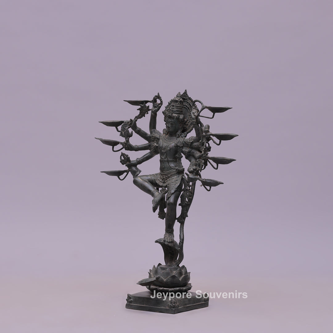 Tandava Lord Shiva Nataraja Bronze Sculpture