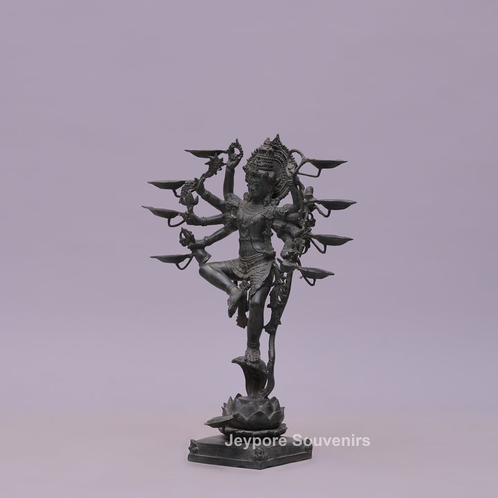 Tandava Lord Shiva Nataraja Bronze Sculpture