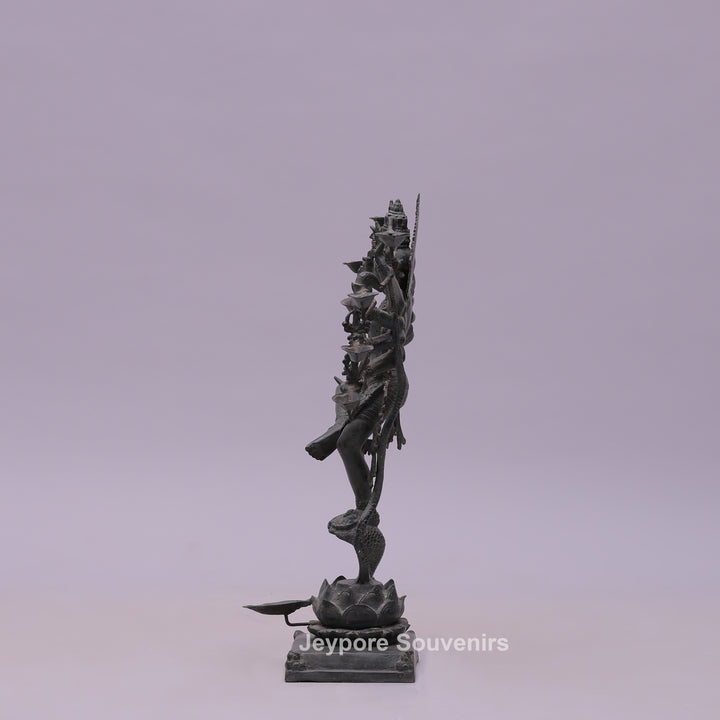 Tandava Lord Shiva Nataraja Bronze Sculpture