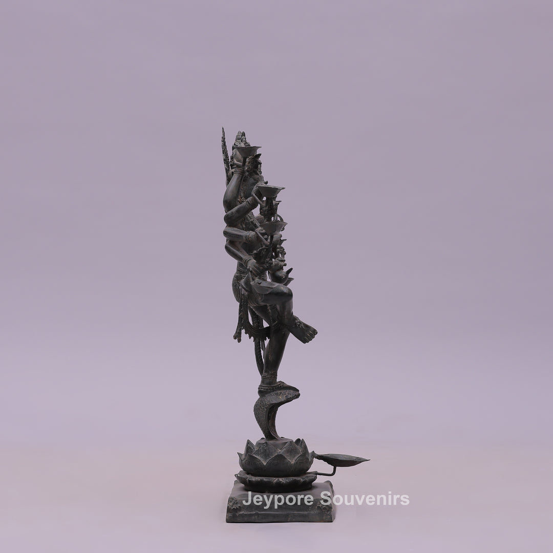 Tandava Lord Shiva Nataraja Bronze Sculpture