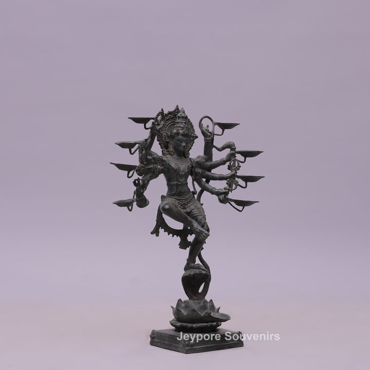 Tandava Lord Shiva Nataraja Bronze Sculpture