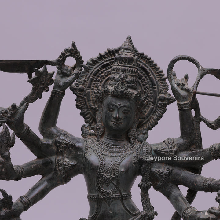 Tandava Lord Shiva Nataraja Bronze Sculpture
