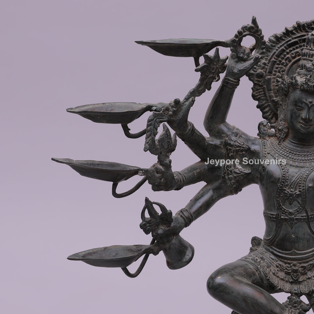 Tandava Lord Shiva Nataraja Bronze Sculpture