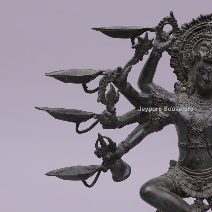 Tandava Lord Shiva Nataraja Bronze Sculpture