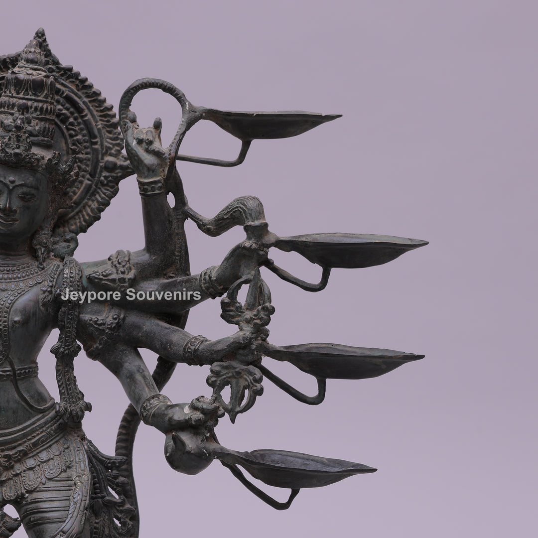 Tandava Lord Shiva Nataraja Bronze Sculpture