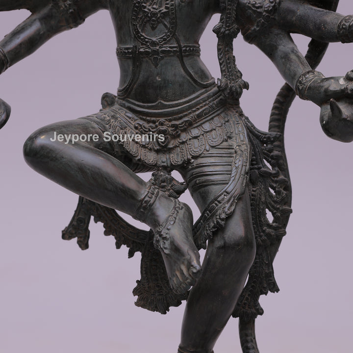Tandava Lord Shiva Nataraja Bronze Sculpture
