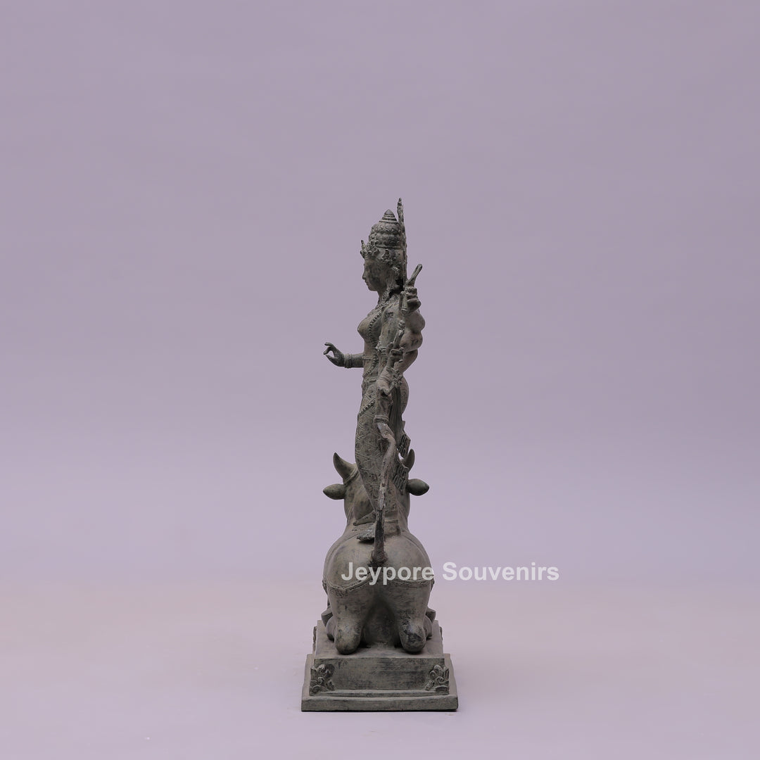 Durga Mahishasura Mardini Bronze Statue