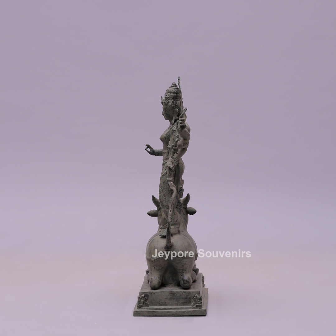 Durga Mahishasura Mardini Bronze Statue