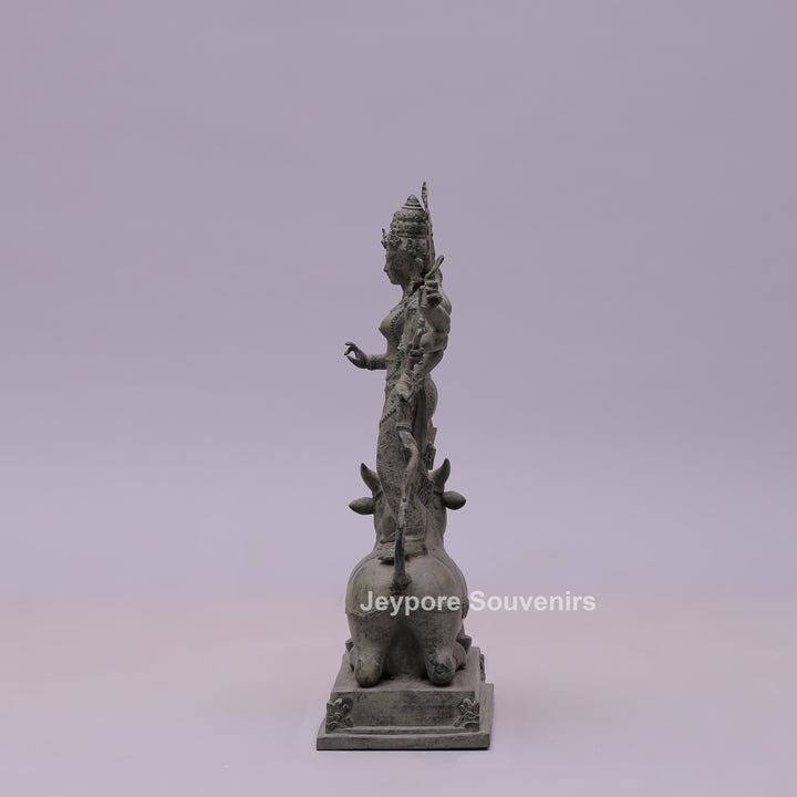 Durga Mahishasura Mardini Bronze Statue