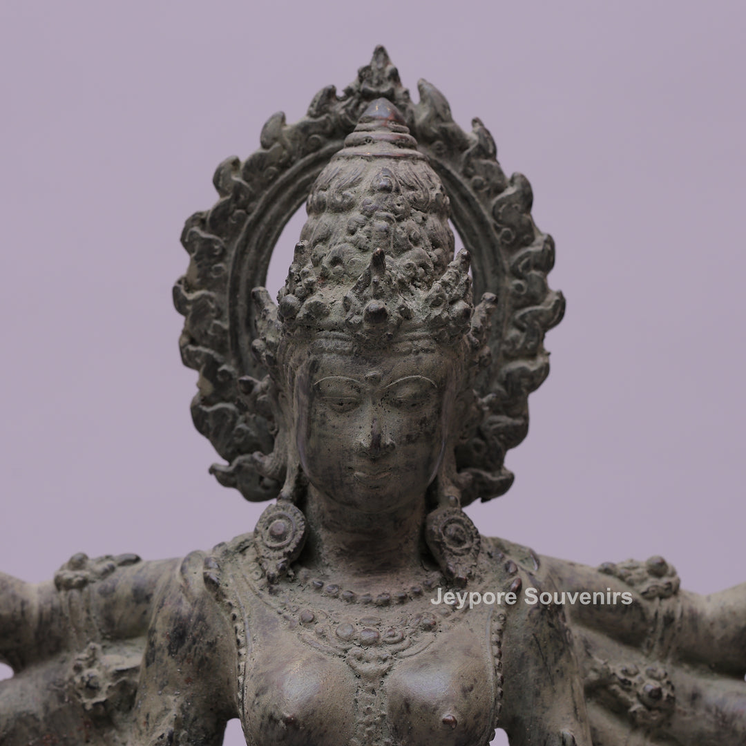 Durga Mahishasura Mardini Bronze Statue