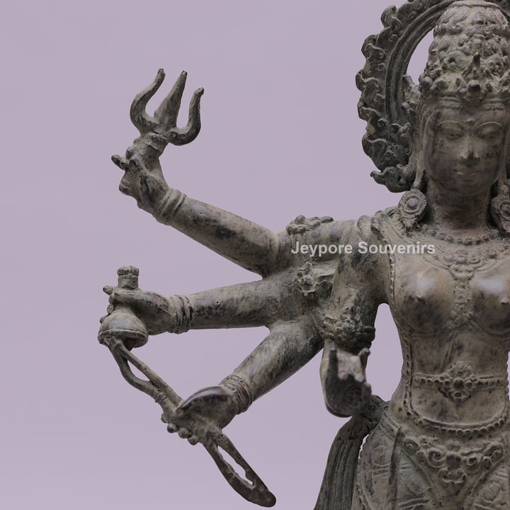 Durga Mahishasura Mardini Bronze Statue