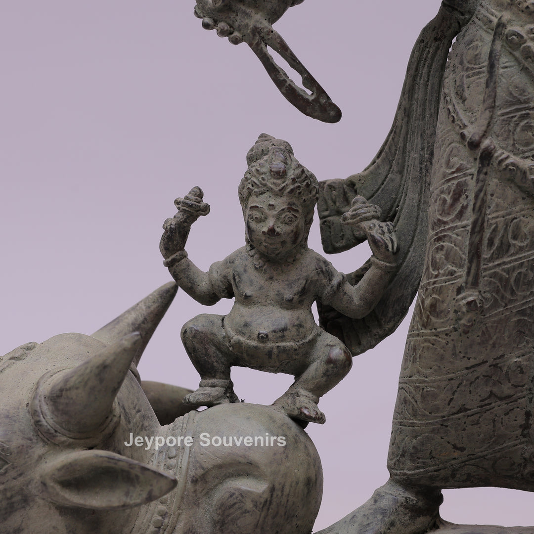 Durga Mahishasura Mardini Bronze Statue