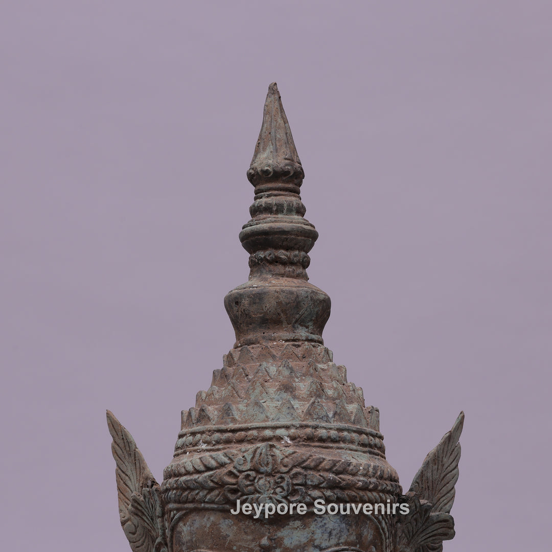 Buddha Head Bronze Statue