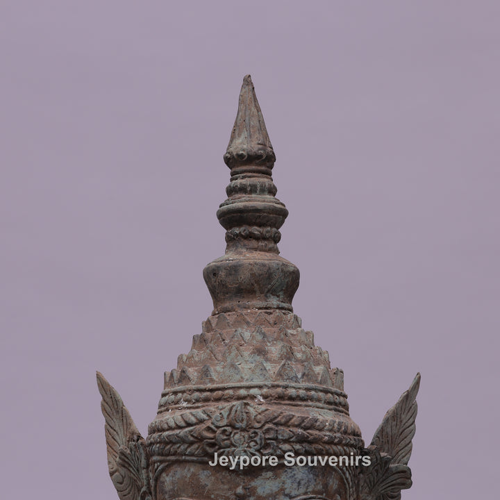 Buddha Head Bronze Statue