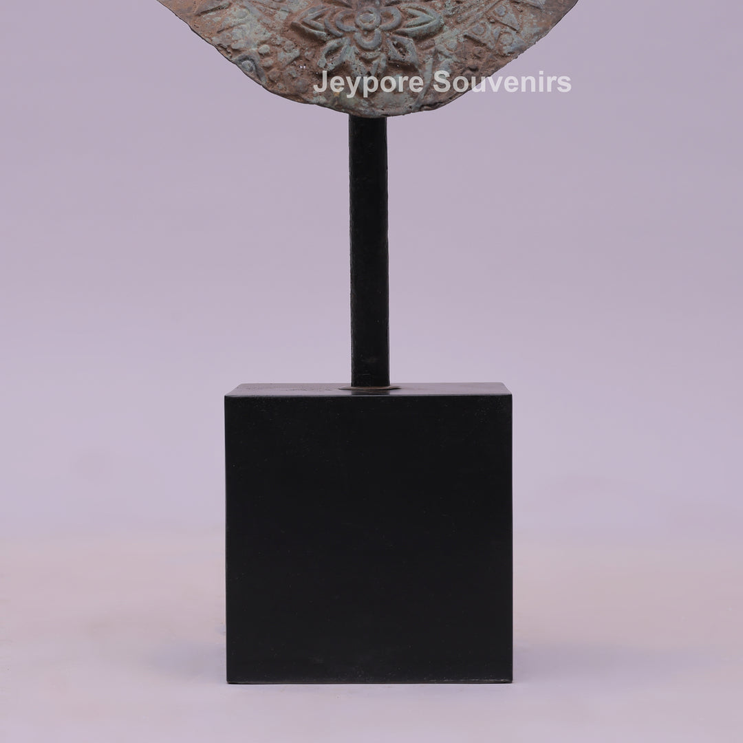 Buddha Head Bronze Statue