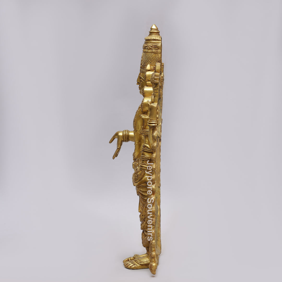Handcrafted Brass Lord Venkateswara (Tirupati Balaji) Statue