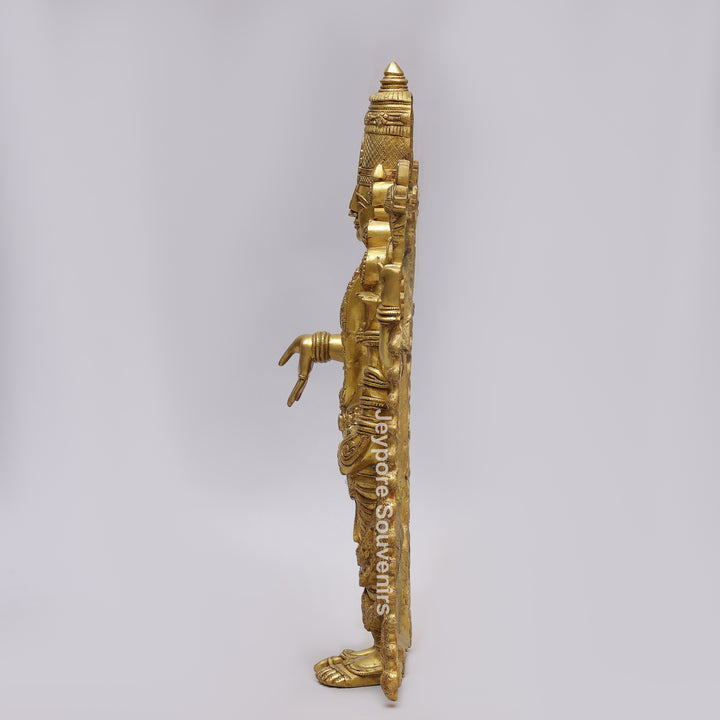Handcrafted Brass Lord Venkateswara (Tirupati Balaji) Statue