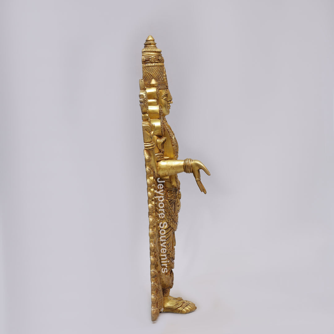 Handcrafted Brass Lord Venkateswara (Tirupati Balaji) Statue