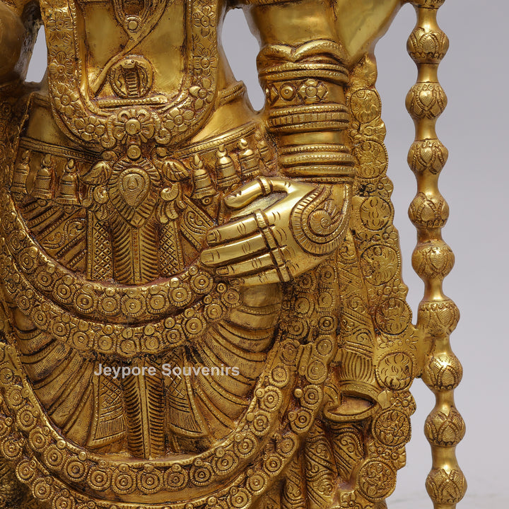 Handcrafted Brass Lord Venkateswara (Tirupati Balaji) Statue